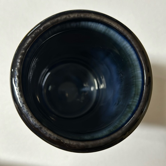 Bill Campbell art pottery utensil crock or vase - Picture 4 of 5